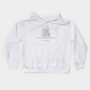 The Problem of Socrates Kids Hoodie